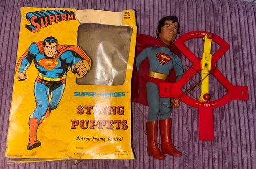 Vintage 1977 superman - superman, string