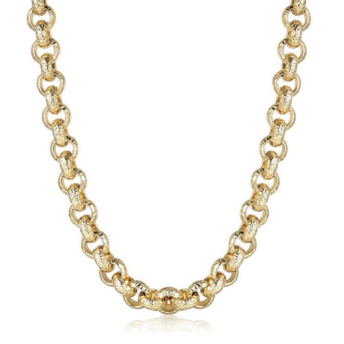 15mm 9ct gold - 15mm, patterned