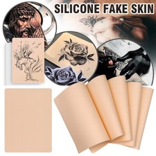 Tattoo Skin Fake Practice Eyebrow Art Double Sides Silicone For Beginner Art UK
