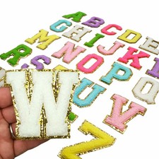 6.5cm Chenille Patch Letter