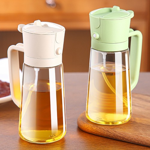 Oil dispenser bottle - 2-in-1,