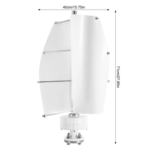 Wind turbine vertical axis - vertical,