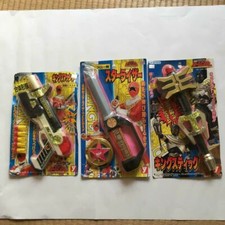 Power Rangers Zeo Ohranger Morpher Set Staff Laser Pistol YUTAKA ROBIN Japan