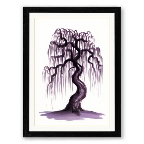 Weeping willow japandi - weeping,