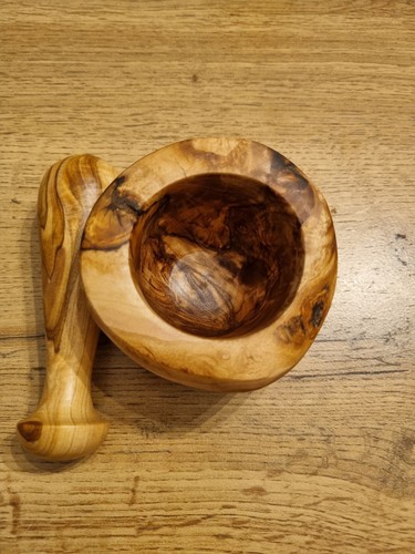 Pestle and mortar - pestle, olive