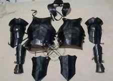 Medieval Knight Half Armor Suit Fully Wearable Blackened Armor Aesthetic