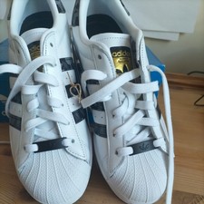 Adidas Superstar white leather