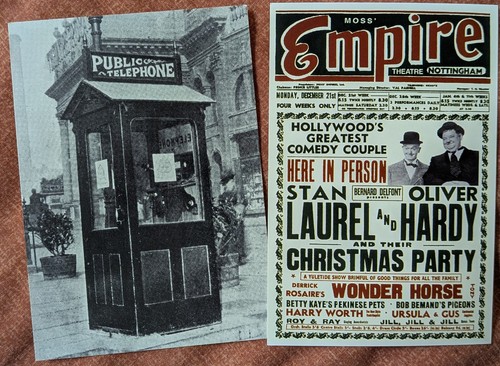 Nottingham postcards laurel - -,