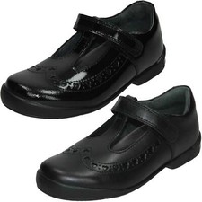 Girls Startrite Leapfrog T-Bar School Shoes