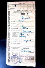 OLD BUFF LOGBOOK RF60 from a