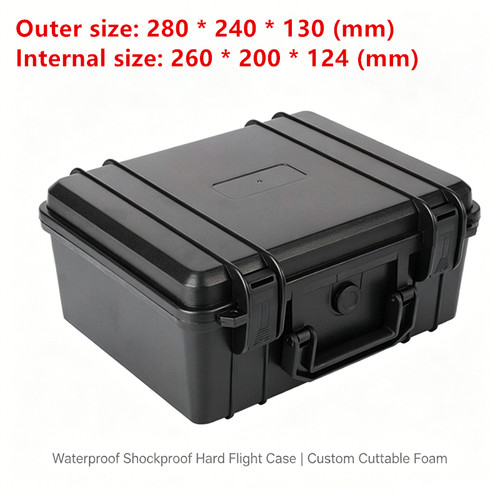 Waterproof hard flight - hard, case
