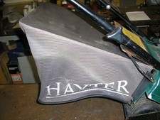 Hayter Harrier 41 rotary lawnmower model 306 Autodrive grassbag