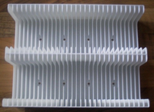 White minidisc tray holds 60 - white,