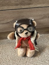 Cute Pilot Captain Teddy Bear