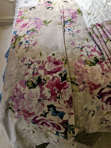 Sanderson floral curtains - sanderson,