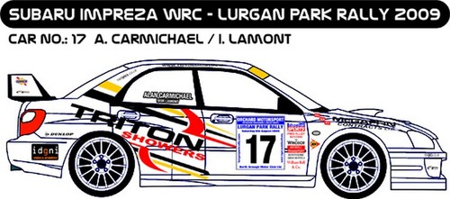 Decals subaru impreza - subaru, wrc