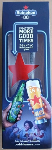 Heineken pint glass arc - 0.0, glass.