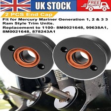 2PCS Tilt Trim End Cap Seal Assy for Mercury Mariner 99638A1 8M0021648 878243A1