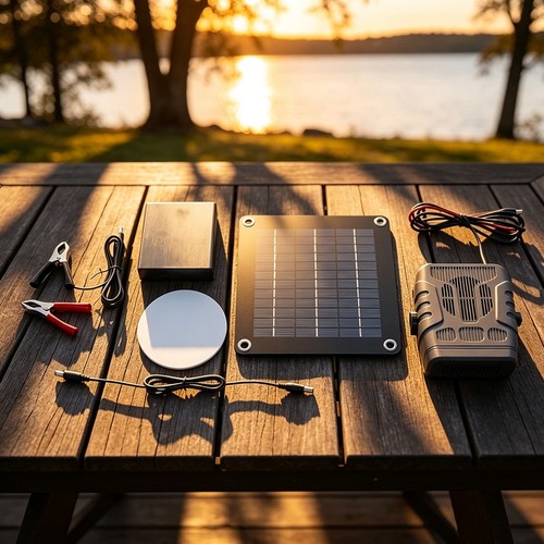 30w solar heater kit - kit, for