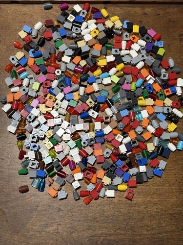 Genuine lego 170g mixed 1x1 - mixed,