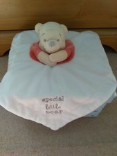 Matalan. Winnie The Pooh Comforter. Comfort Blanket. Special Little Bear