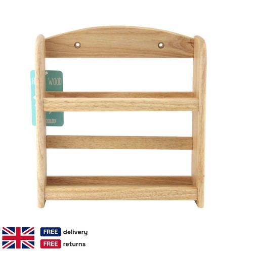 Wooden spice jar rack - wooden, tier