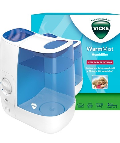 Vicks warm mist humidifier - warm,