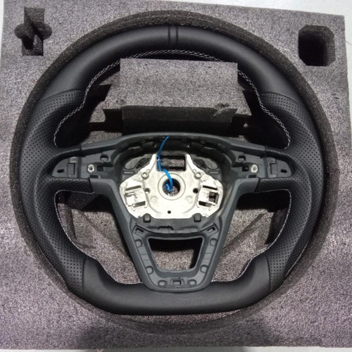 Full leather steering - full,