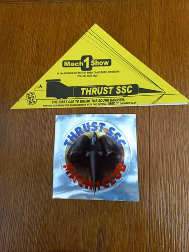 Thrust ssc landspeed record - ssc,