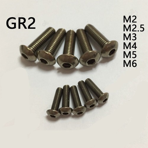 Titanium gr2 iso7380 hex - gr2,