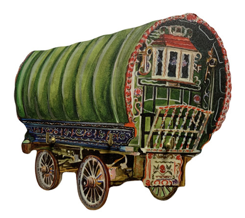 Romany gypsy caravan key rack - romany,