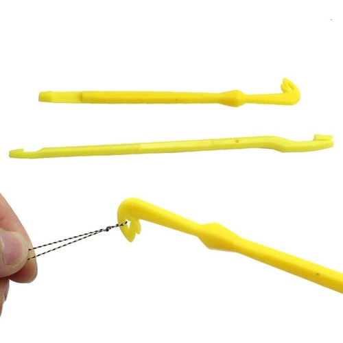 Easy hook knot loop - hook, hair