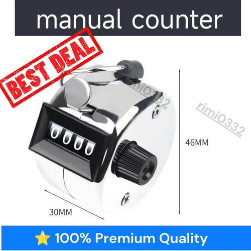 Mechanical hand tally - 1x,