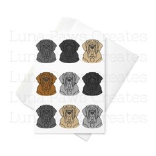 Neapolitan Mastiff card