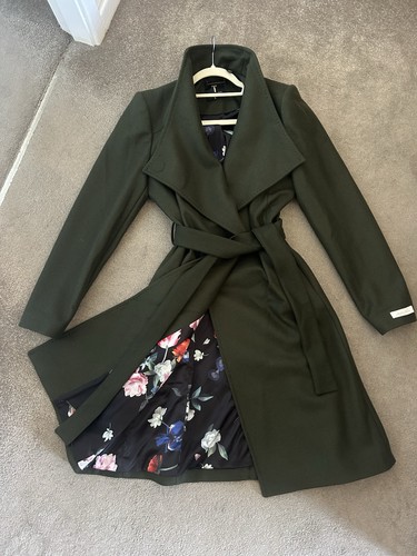 Ted baker coat wool blend - ted,