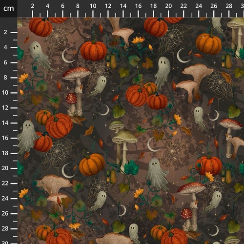 Fat quarter blank harvest - fat, hunt