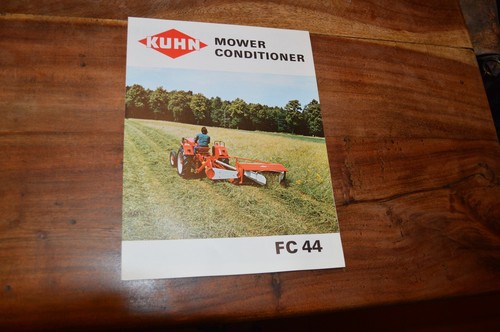 Kuhn fc44 mower - mower, conditioner