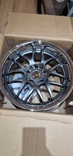 XXR 526 18" x 9J ET35  5x114.3 & 5x120 CHROMIUM BLACK