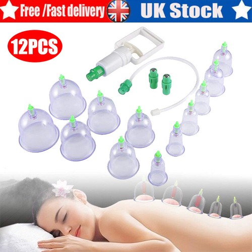 Cups chinese cupping - 12, set