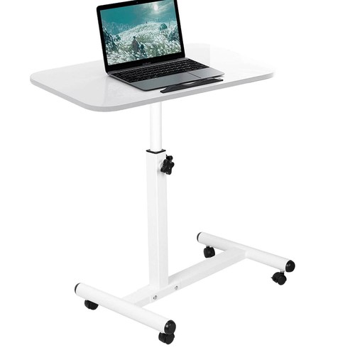 Portable rolling laptop table - portable,