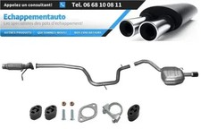 Volvo V70 III 2.0 D 100kW (2007-2015) Exhaust with Repair Tube