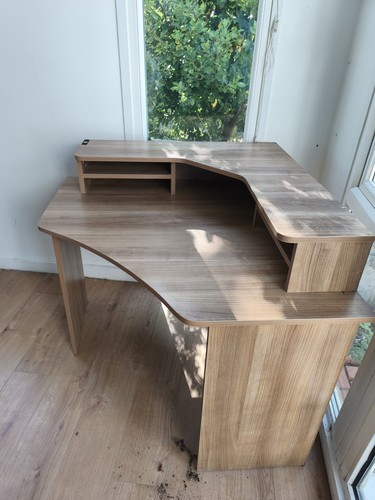 Brown wood effect - brown,
