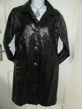 PVC MAC RAINCOAT BLACK 