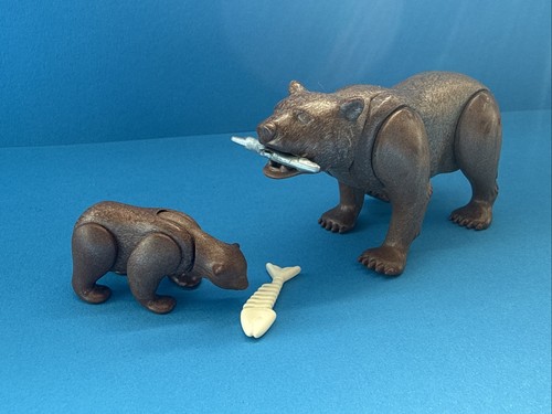 Playmobil brown bear cub - brown,