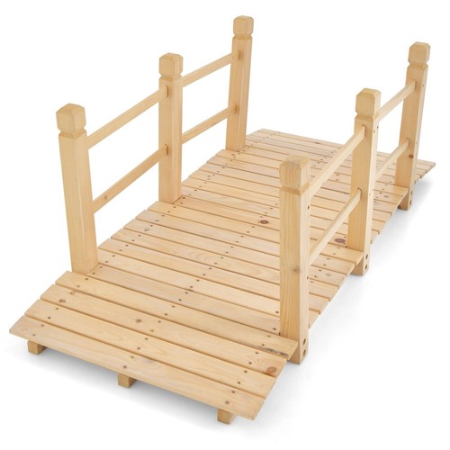 Wooden garden bridge - 1.5m,