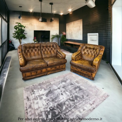 Stunning 1970s chesterfield - 1970s,