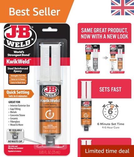 Weld minute steel epoxy - jb,