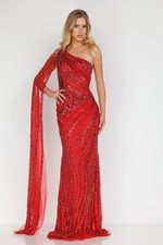 Terani Couture - Asymmetrical