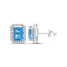 2Ct Emerald Cut Aquamarine