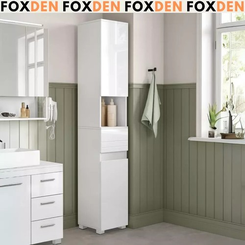 Modern tall bathroom cabinet - modern,